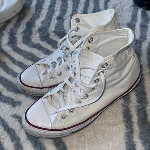 White high top converse